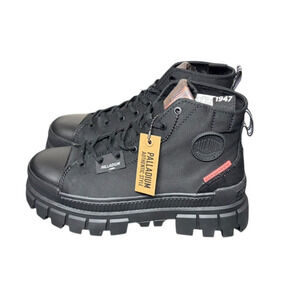 Palladium NEW Revolt HI TX Black Women's 9.5 Platform EU 41.5 UK 7.5